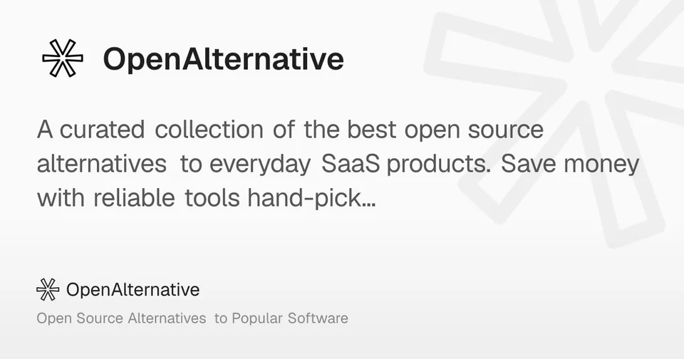 OpenAlternative preview