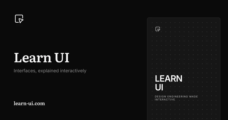 Learn UI preview