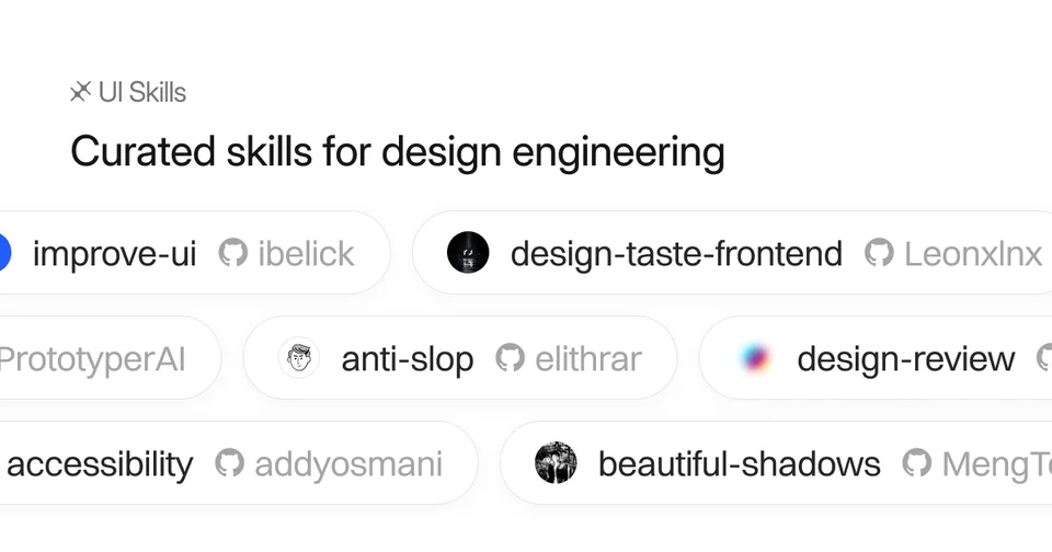UI Skills preview