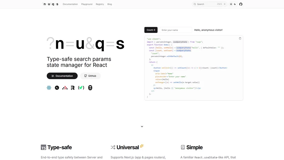 nuqs preview