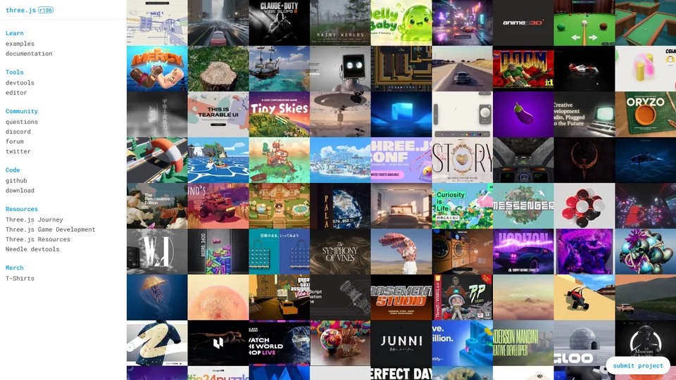 Three.js preview