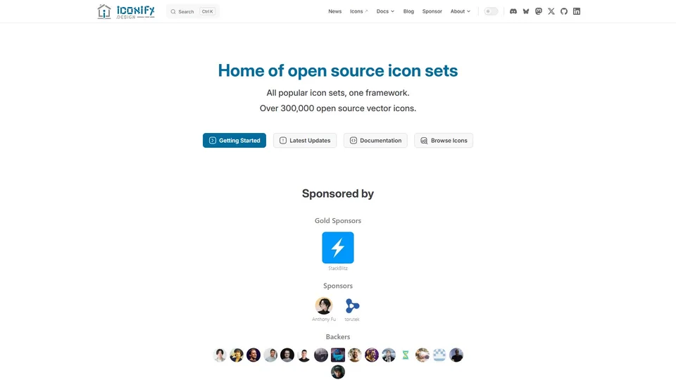 Iconify preview