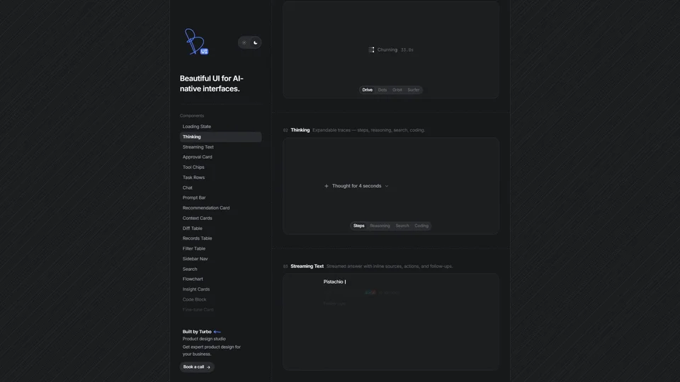 Beautiful UI preview