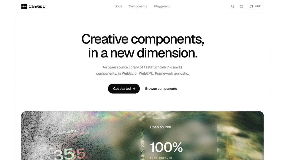 Canvas UI preview