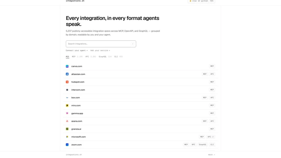 integrations.sh preview