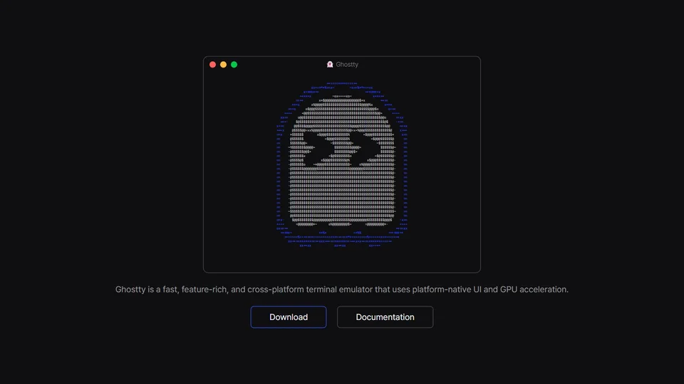 Ghostty preview