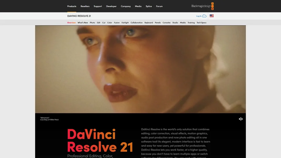 DaVinci Resolve preview