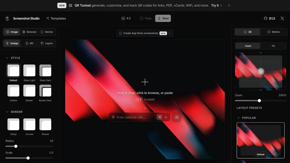 Screenshot Studio preview