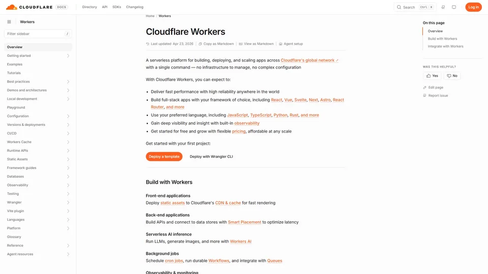 Cloudflare preview