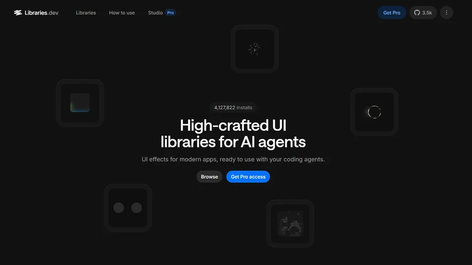 Libraries.dev preview