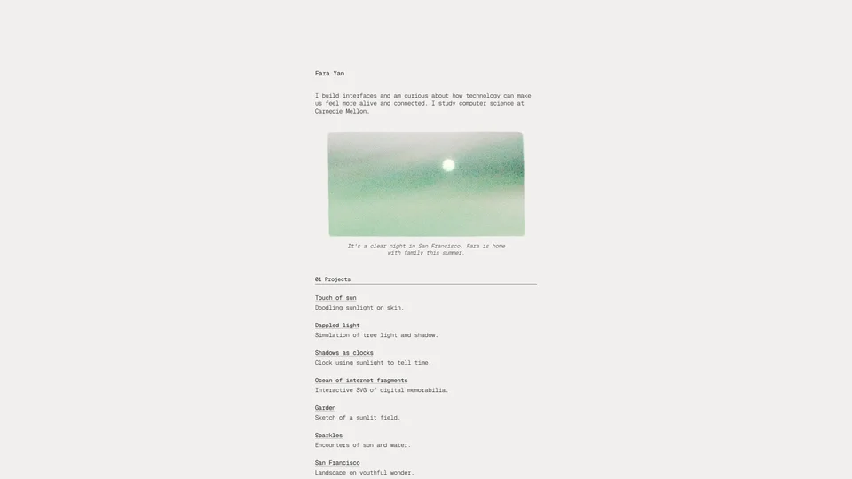 Fara Yan preview