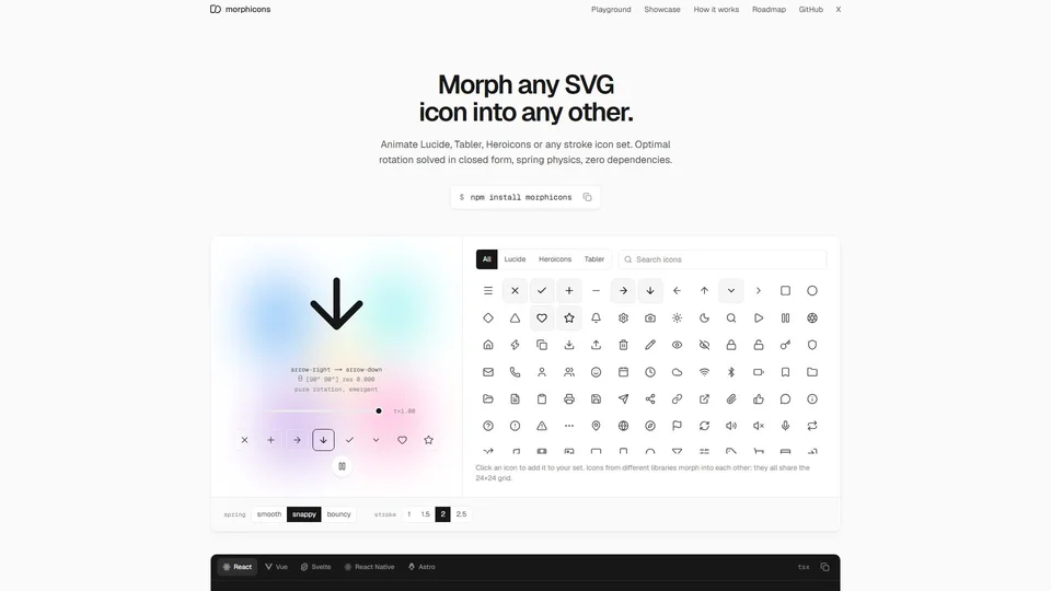 morphicons preview