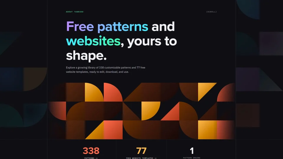 Tabbied preview