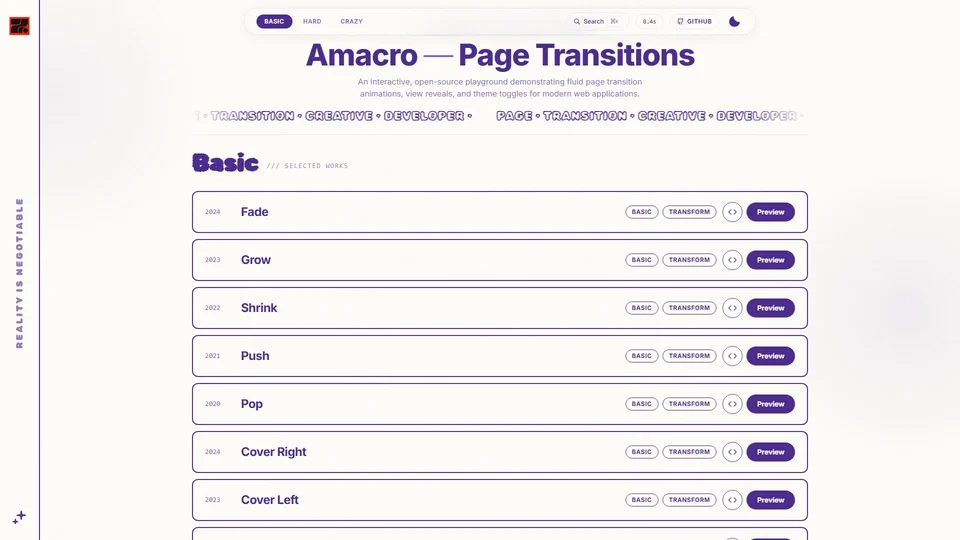 Amacro preview