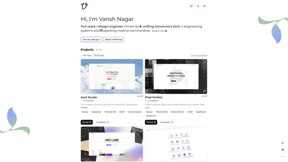 Vansh Nagar preview