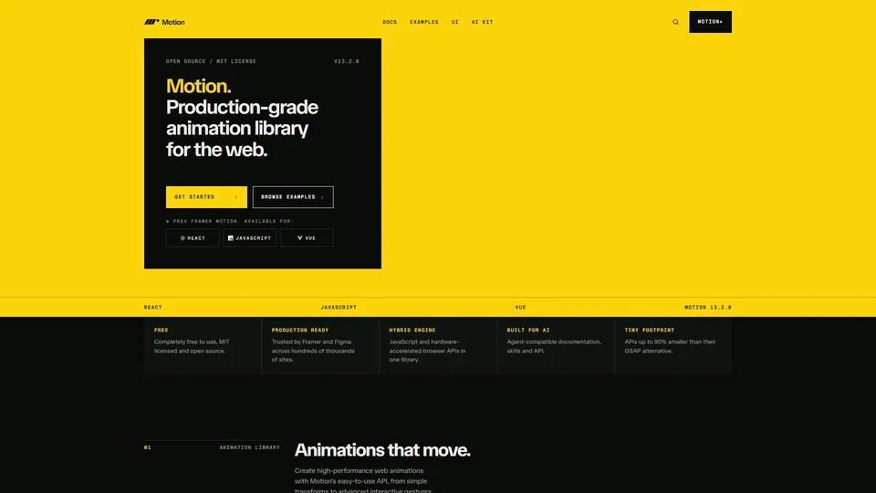 Motion preview