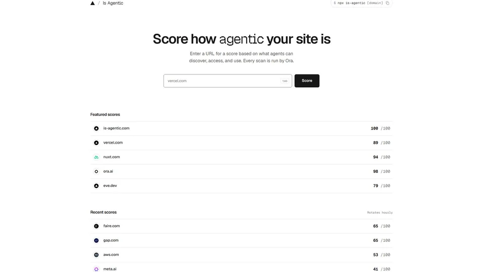 is-agentic.com preview