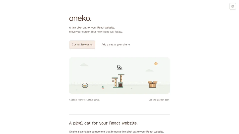 Oneko preview
