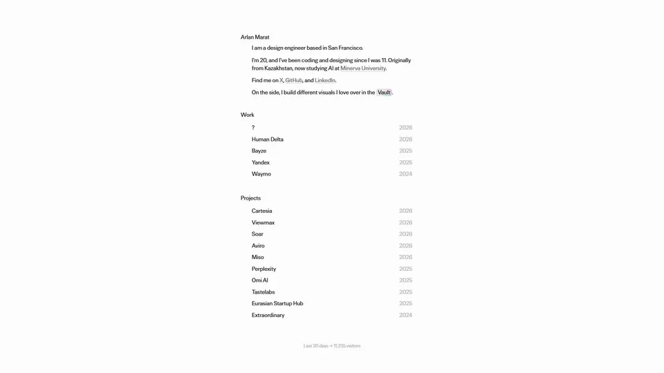 Arlan Marat preview
