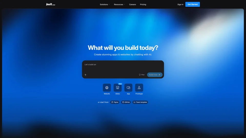 Bolt.new preview