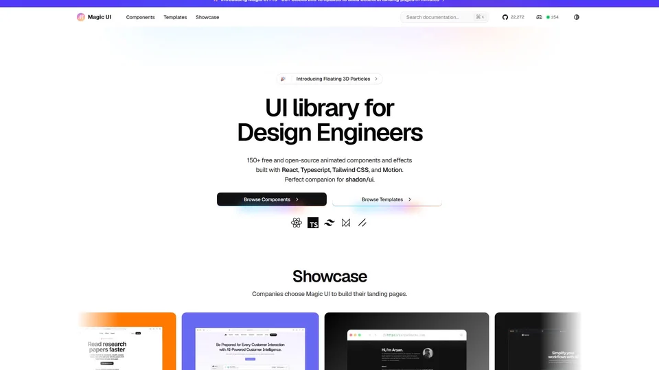 Magic UI preview