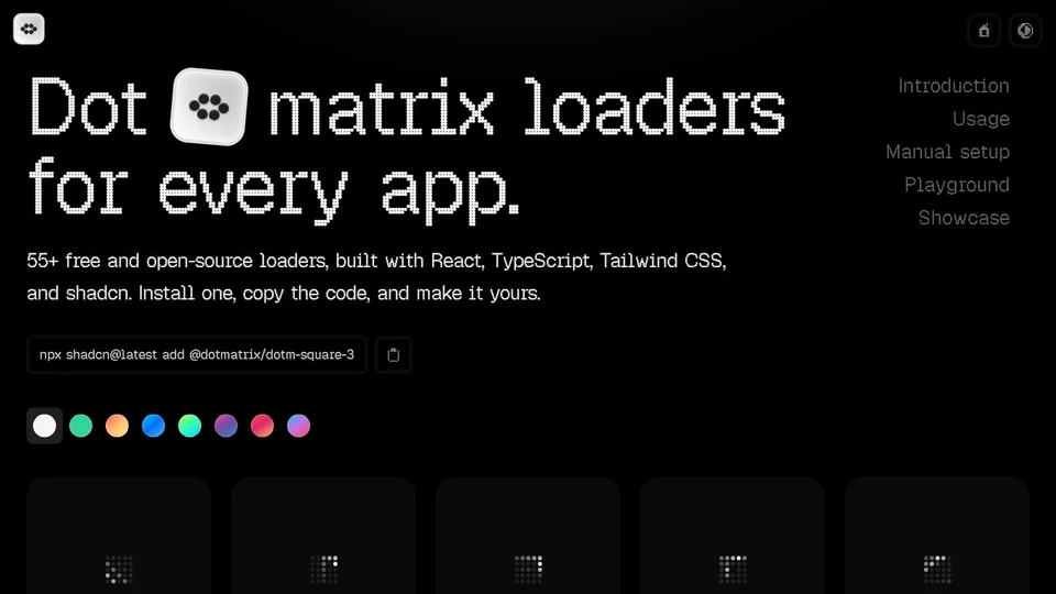 Dot Matrix preview